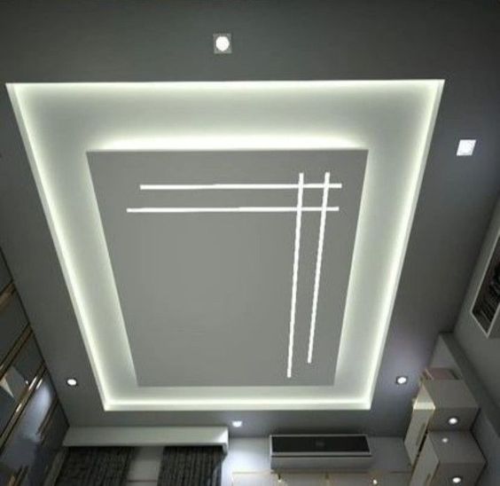 Linear light ceiling